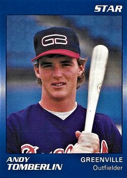 1990 Star Greenville Braves #19 Andy Tomberlin Front
