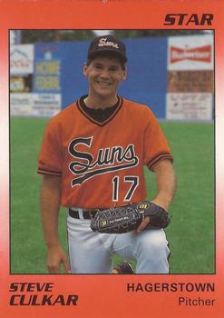 1990 Star Hagerstown Suns #6 Steve Culkar Front