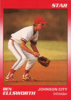 1990 Star Johnson City Cardinals #11 Ben Ellsworth Front