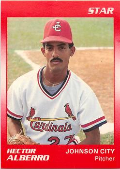 1990 Star Johnson City Cardinals #1 Hector Alberro Front
