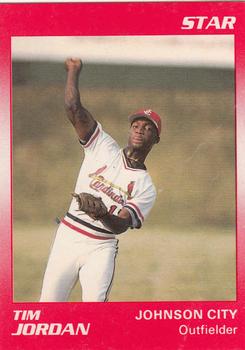 1990 Star Johnson City Cardinals #15 Tim Jordan Front