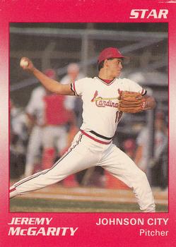 1990 Star Johnson City Cardinals #18 Jeremy McGarity Front