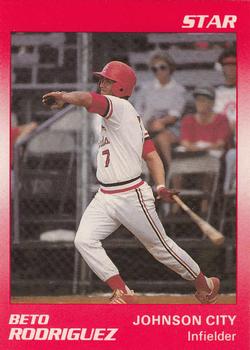 1990 Star Johnson City Cardinals #21 Beto Rodriguez Front