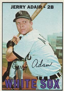1967 Topps #484 Jerry Adair Front