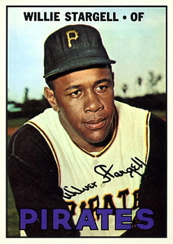 1967 Topps #140 Willie Stargell Front