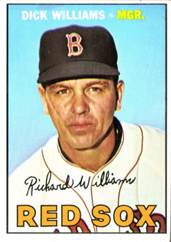 1967 Topps #161 Dick Williams Front