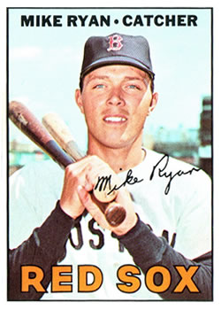 1967 Topps #223 Mike Ryan Front