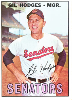 1967 Topps #228 Gil Hodges Front