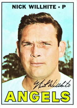 1967 Topps #249 Nick Willhite Front