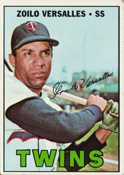 1967 Topps #270 Zoilo Versalles Front