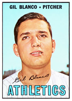 1967 Topps #303 Gil Blanco Front