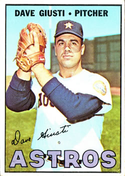 1967 Topps #318 Dave Giusti Front