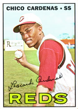 1967 Topps #325 Chico Cardenas Front