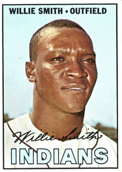 1967 Topps #397 Willie Smith Front