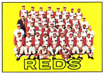 1967 Topps #407 Cincinnati Reds Front