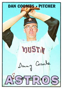 1967 Topps #464 Dan Coombs Front