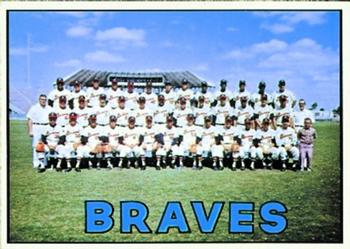 1967 Topps #477 Atlanta Braves Front