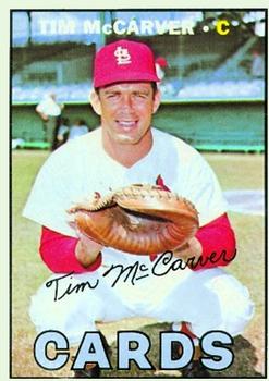 1967 Topps #485 Tim McCarver Front