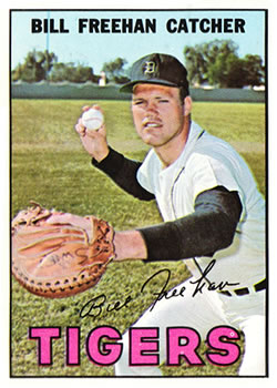 1967 Topps #48 Bill Freehan Front
