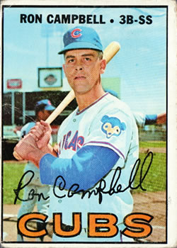 1967 Topps #497 Ron Campbell Front