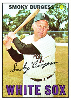 1967 Topps #506 Smoky Burgess Front