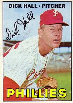 1967 Topps #508 Dick Hall Front