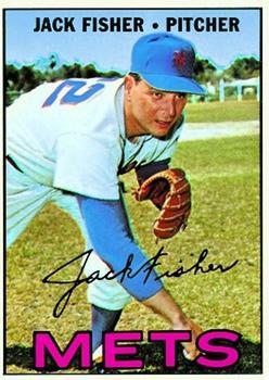 1967 Topps #533 Jack Fisher Front