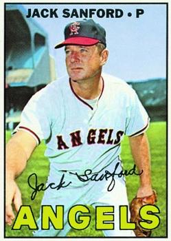 1967 Topps #549 Jack Sanford Front