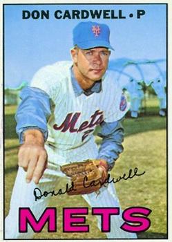 1967 Topps #555 Don Cardwell Front