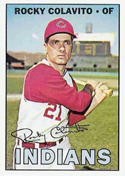 1967 Topps #580 Rocky Colavito Front