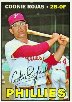 1967 Topps #595 Cookie Rojas Front