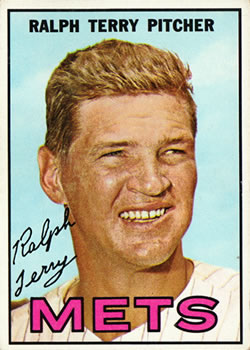 1967 Topps #59 Ralph Terry Front