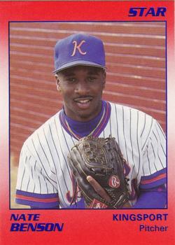 1990 Star Kingsport Mets #2 Nate Benson Front