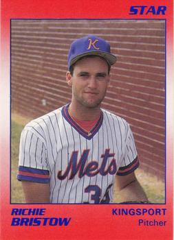 1990 Star Kingsport Mets #3 Richie Bristow Front