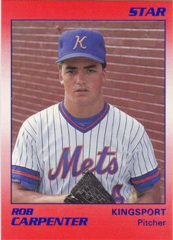 1990 Star Kingsport Mets #4 Rob Carpentier Front