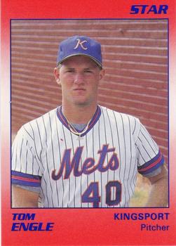 1990 Star Kingsport Mets #7 Tom Engle Front