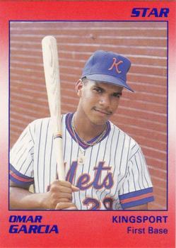 1990 Star Kingsport Mets #10 Omar Garcia Front