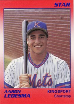 1990 Star Kingsport Mets #13 Aaron Ledesma Front