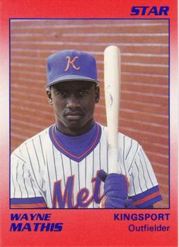1990 Star Kingsport Mets #16 Wayne Mathis Front