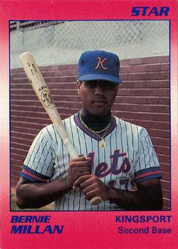 1990 Star Kingsport Mets #17 Bernie Millan Front