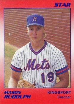 1990 Star Kingsport Mets #21 Mason Rudolph Front