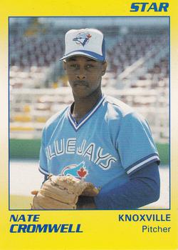 1990 Star Knoxville Blue Jays #2 Nate Cromwell Front