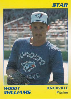 1990 Star Knoxville Blue Jays #20 Woody Williams Front