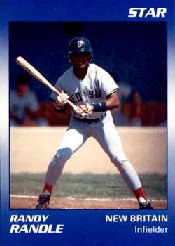 1990 Star New Britain Red Sox #17 Randy Randle Front