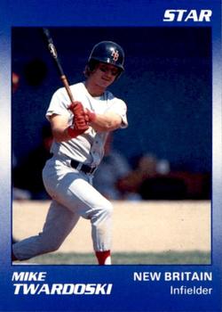 1990 Star New Britain Red Sox #18 Mike Twardoski Front