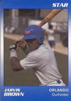 1990 Star Orlando Sun Rays #3 Jarvis Brown Front