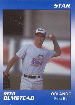 1990 Star Orlando Sun Rays #14 Reed Olmstead Front