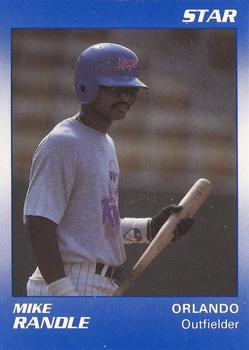 1990 Star Orlando Sun Rays #15 Mike Randle Front
