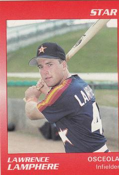 1990 Star Osceola Astros #14 Lawrence Lamphere Front