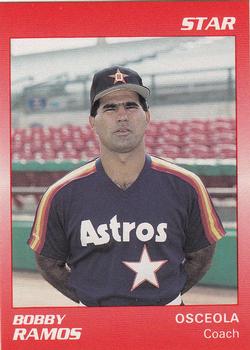 1990 Star Osceola Astros #29 Bobby Ramos Front